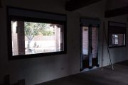 Ventanas de PVC en color Nogal