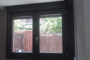 Ventanas de alta eficiencia de PVC en color Antracita