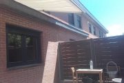 Ventanas de alta eficiencia de PVC en color Antracita