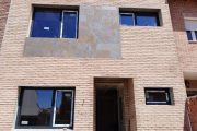 ventanas de alta eficiencia energética de PVC con triple vidrio