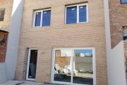 ventanas de alta eficiencia energética de PVC con triple vidrio