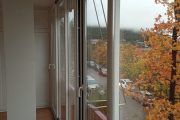 Cerramiento de terraza en aluminio con rotura de puente termico