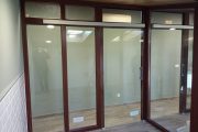 Mamparas divisorias en PVC
