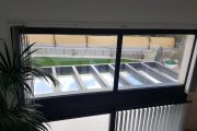 Acristalamiento de pérgolas de hierro