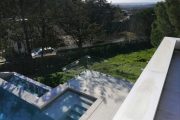 Barandilla perimetral de terraza y piscina