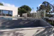 Barandilla perimetral de terraza y piscina