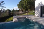 Barandilla perimetral de terraza y piscina