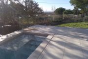 Barandilla perimetral de terraza y piscina