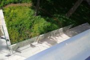 Barandilla perimetral de terraza y piscina