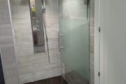 Mampara baño vidrio templado