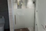 Mampara baño vidrio templado