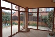 Cerramiento de terraza en PVC