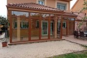Cerramiento de terraza en PVC