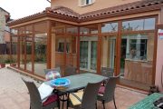 Cerramiento de terraza en PVC