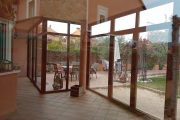 Cerramiento de terraza en PVC