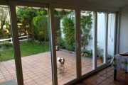 Cerramiento de terraza con corredera de PVC