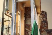 Cerramiento de entrada en PVC