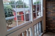 Cerramiento de entrada en PVC