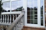 Cerramiento de entrada en PVC
