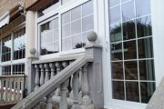 Cerramiento de entrada en PVC