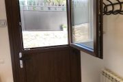 Puerta de PVC imitación madera Nogal