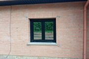 Ventanas de PVC en acabado Negro Jet Black