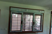 fijos de PVC en imitación madera