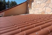 Construcción de pérgola-porche en hierro