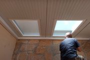Construcción de pérgola-porche en hierro
