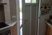Puerta pvc bicolor imitacion madera