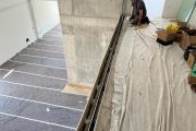 Barandilla interior en vidrio laminar