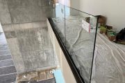 Barandilla interior en vidrio laminar