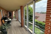 Cerramiento de terraza con correderas de 3 hojas