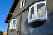 Sustitución de ventanas de madera en casa modular