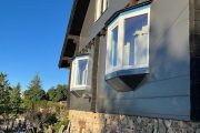 Sustitución de ventanas de madera en casa modular