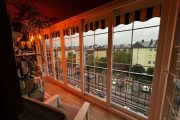 Cerramiento de terraza con frente de 6 hojas