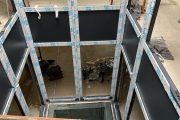 cerramiento interior en vivienda Passivhaus