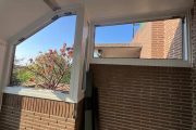 Cerramiento de PVC bicolor