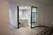 Mampara de aluminio minimalista de interior
