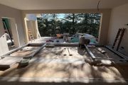 Ventanal de PVC color antracita